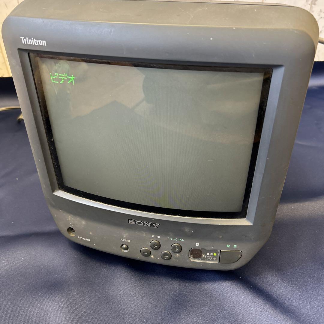 Sonyトリニトロン　ブラウン管テレビ KV-10PR1 99年製 レトロ Yahoo!オークション - 昭和レトロ SONY ソニー ブラウン管テレビ