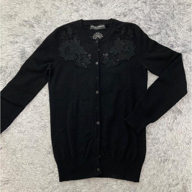 DOLCE&GABBANA カシミヤレースカーディガン （DOLCE&GABBANA