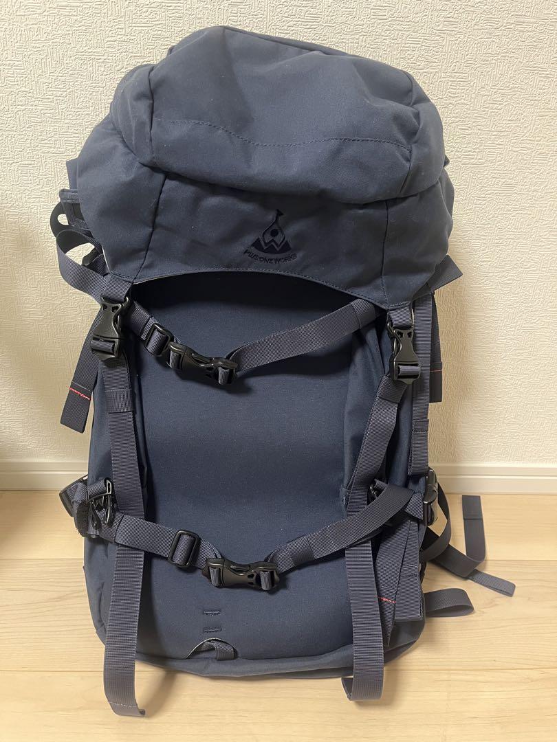 プラスワンワークス 38Ｌ ザック プラスワンワークス 38L ザック（バックカントリーガイドが愛用