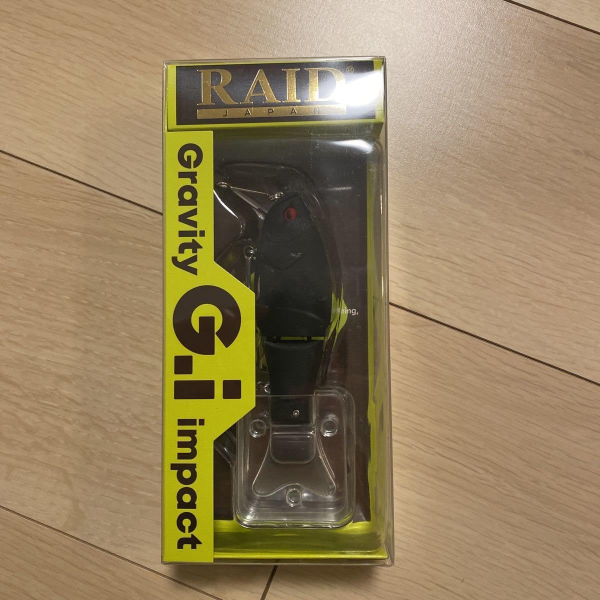 レイドジャパン グラビティインパクト GI G.i 漆黒 シッコク