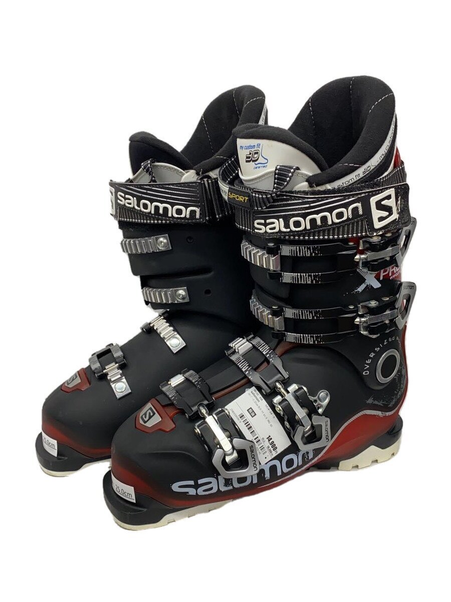 salomon◇X PRO 80/スキーブーツ/25cm/ソール長296mm/BLK