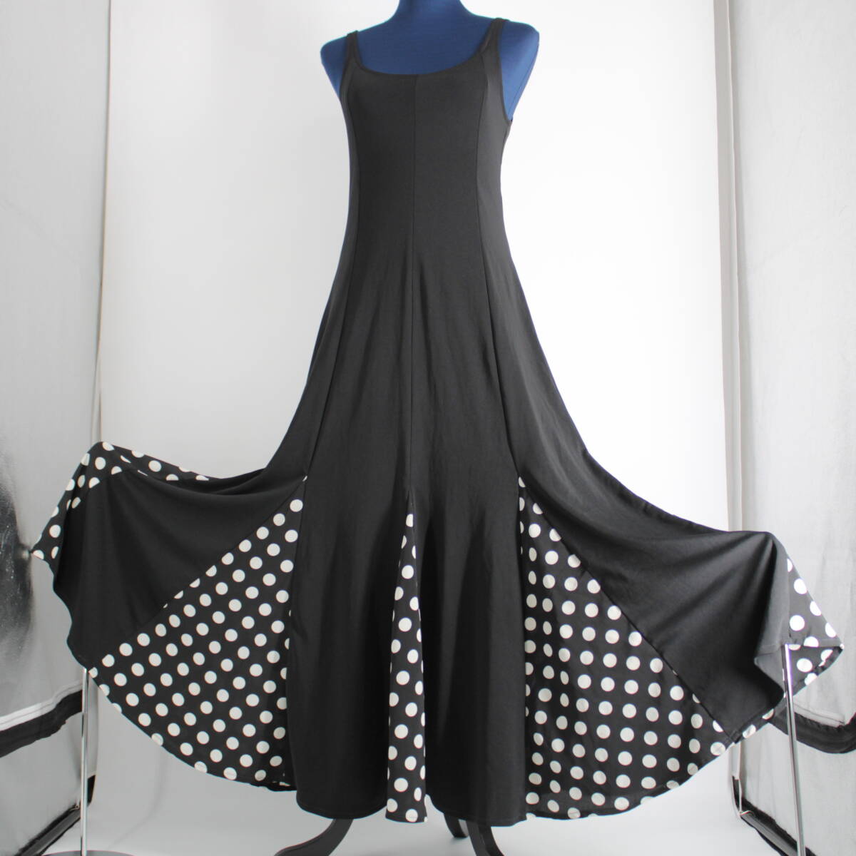 【フラメンコ衣装】ブラック prima boutique ワンピース ドレス 白 送料無料』【フラメンコ衣装】ブラック prima boutique プリマ