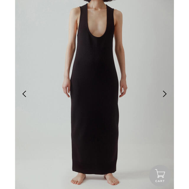 yo biotop long knit dress（yo biotop lingerie Long knit
