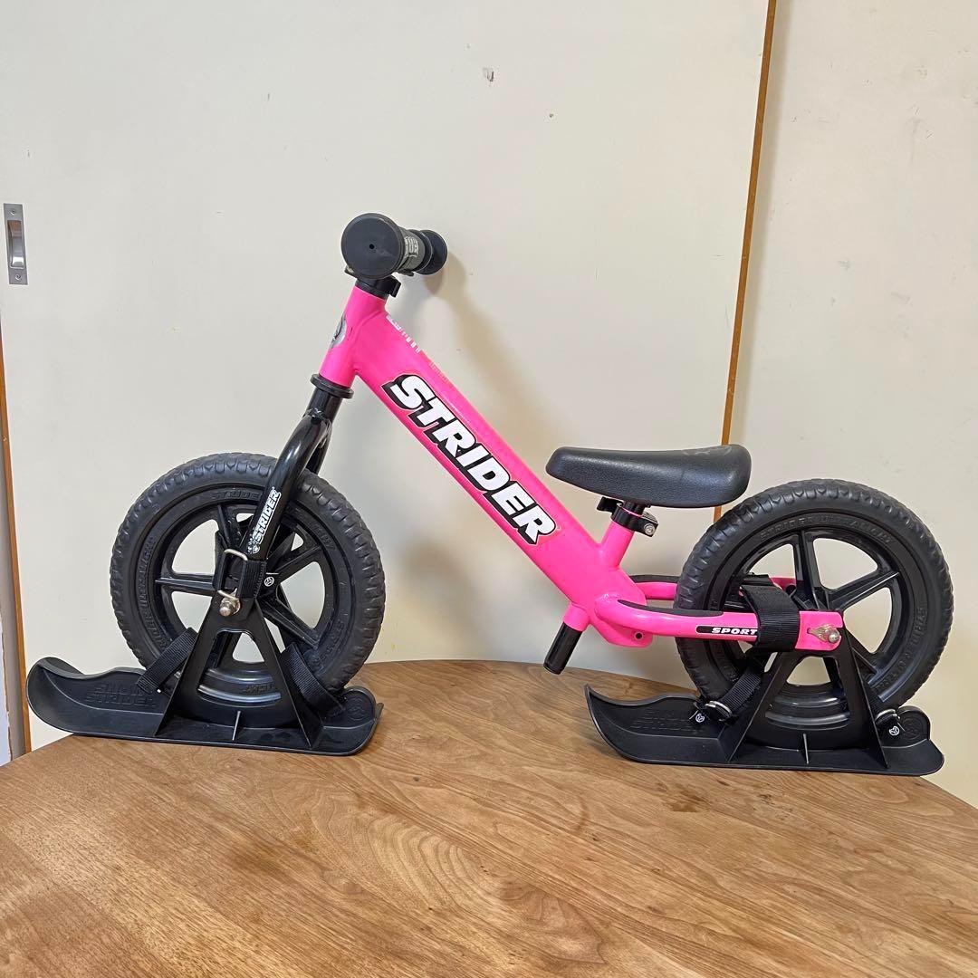 スノーストライダー12インチ　 アタッチメント キッズ　スキー　スノーボード STRIDER：ストライダー｜スノーストライダー：スキーアタッチメント