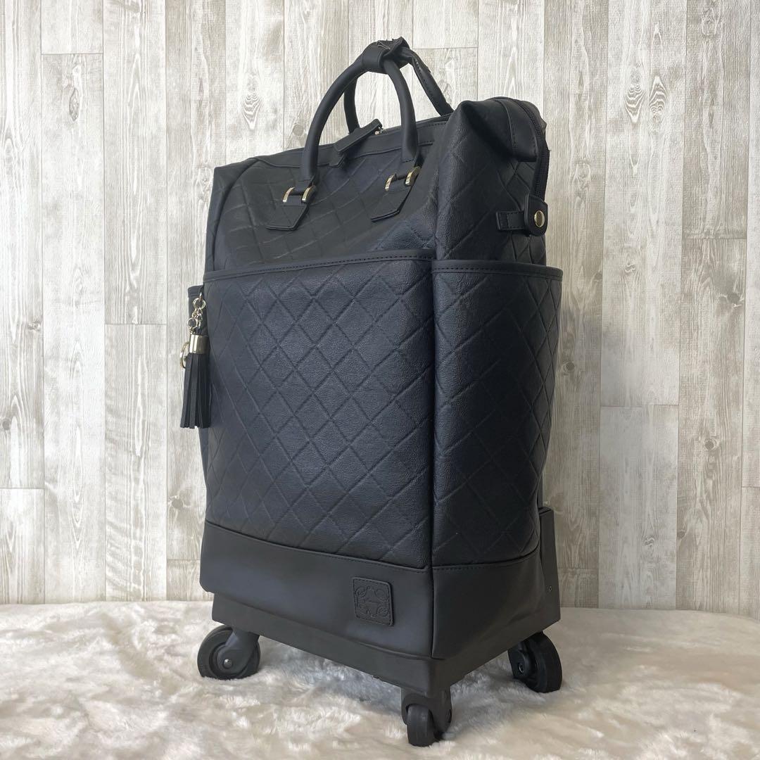 スワニー　ダイヤキルト型押しキャリートート スワニー ダイヤキルト型押しキャリートート
