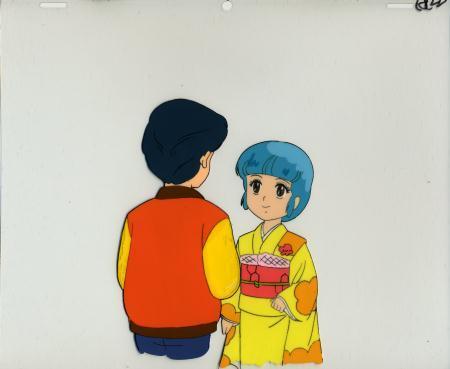 魔法の天使クリィミーマミのTVシリーズで実際に使用されたセル画 魔法の天使クリィミーマミのTVシリーズで実際に使用されたセル画