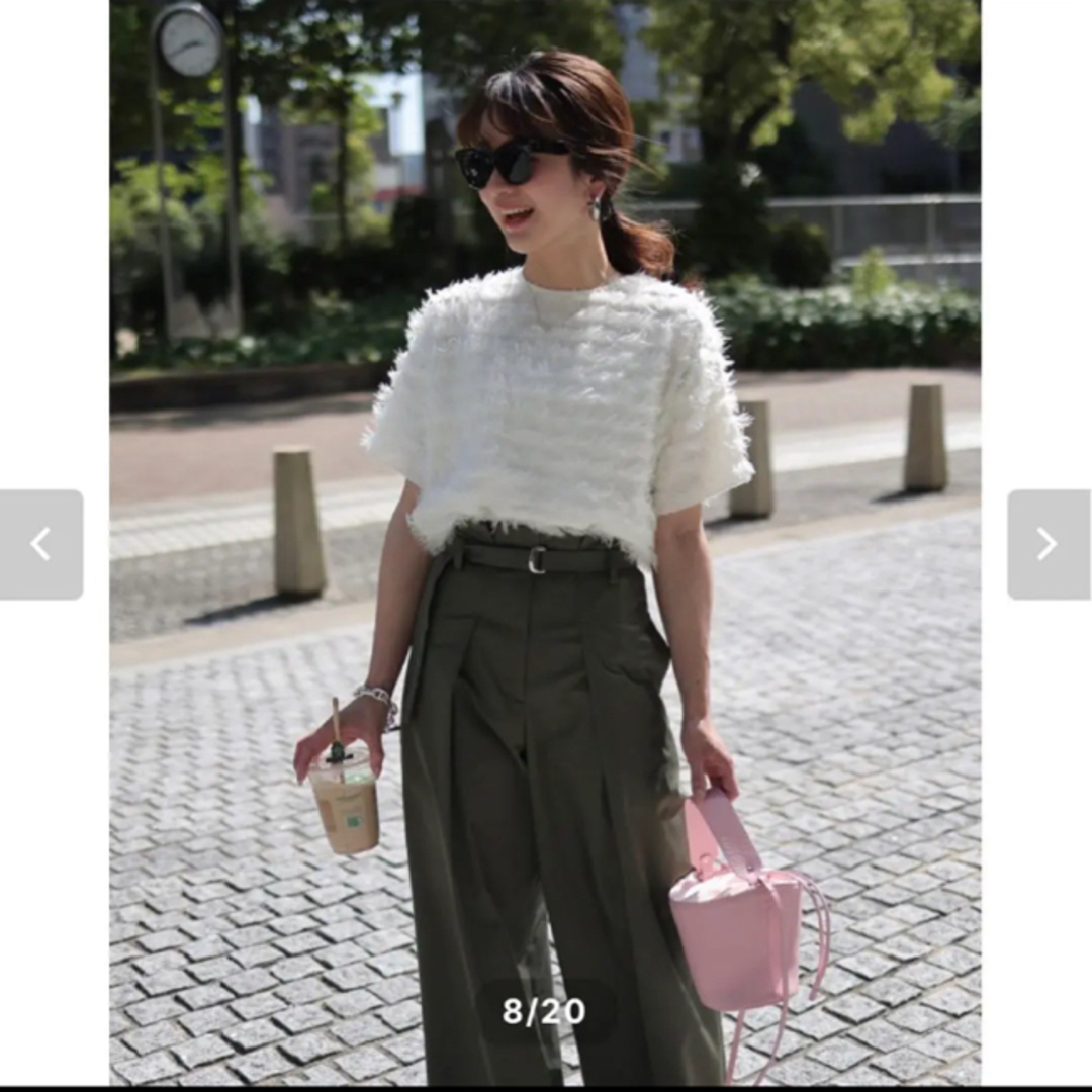 gypsohila ジプソフィア ジプソフィア ホイップブルゾン ホワイト gypsohila （Jacquard
