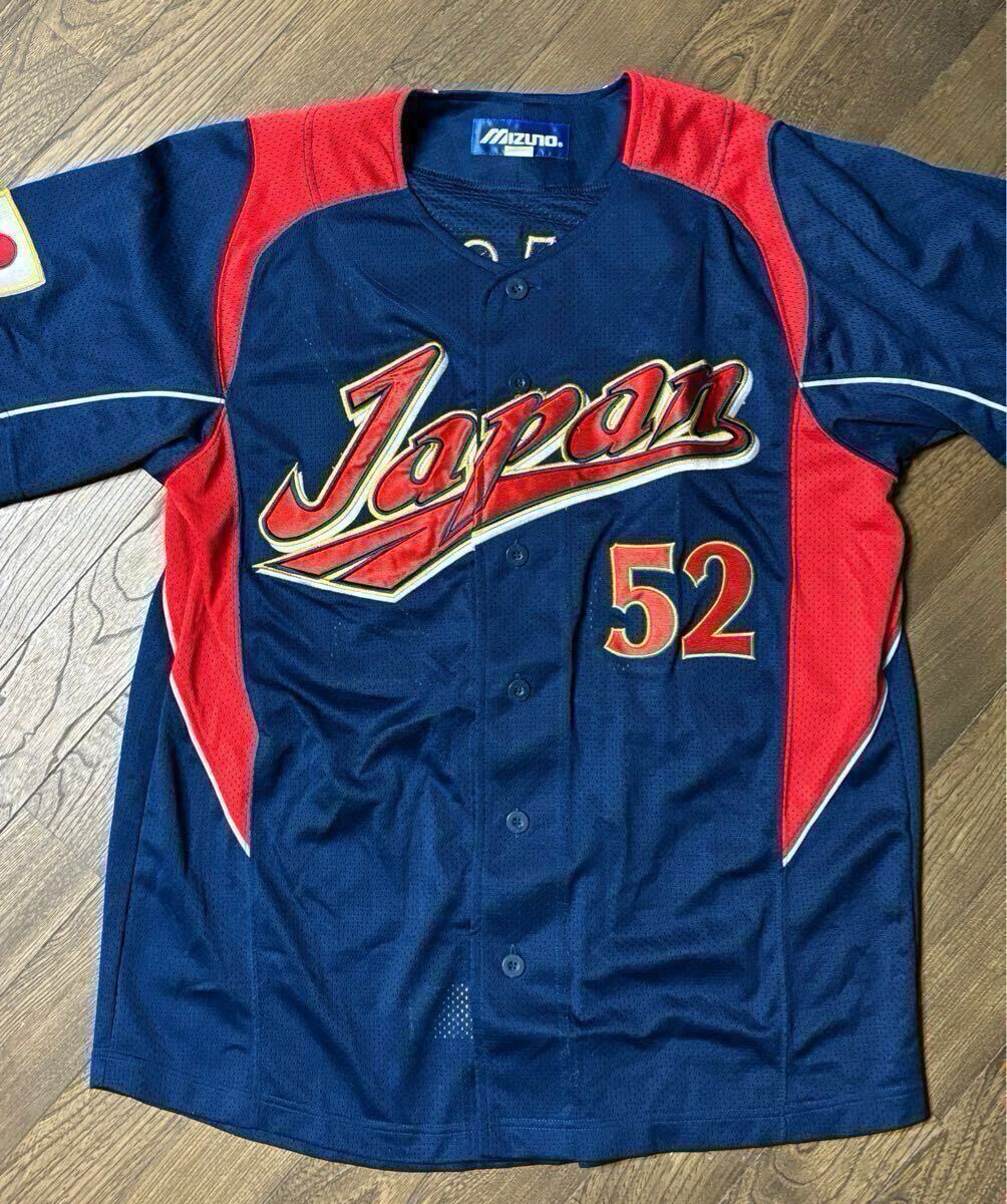 川﨑宗則 WBC 2009 ホームユニフォーム Oサイズ 希少品 WBC 第1回 世界一 侍ジャパンユニフォーム 川崎宗則 直筆