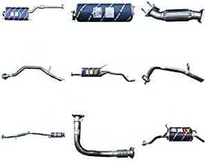 Pa sports マフラー エブリイバンNA DE51V 純正同等車検対応 096