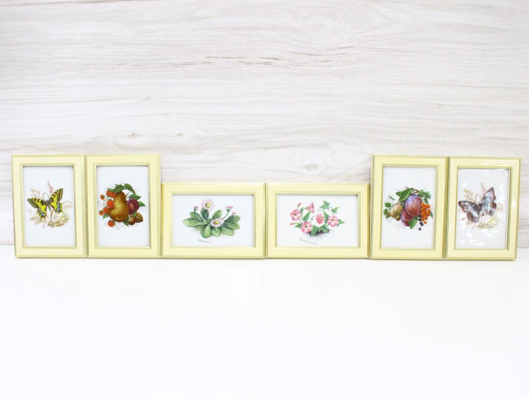 ◇ドイツ リンドナー ウォールピクチャー 陶板画 6枚セット ◇ドイツ リンドナー ウォールピクチャー 陶板画 6枚セット