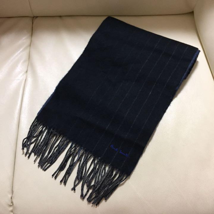 未使用　poul　smith　ポールスミス　カシミヤ100%　マフラー　ブラック 楽天市場】ポールスミス Paul Smith マフラー ビジネス メンズ