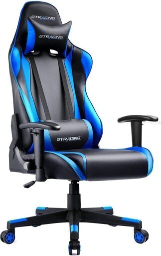 【限定】リクライニングチェア 新品】GTRacing(ジーティーレーシング) ゲーミングチェア