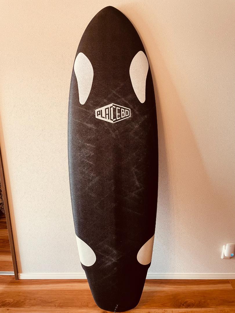 【湘南手渡し限定】PLACEBO ORCA ショートボード 6.2' 湘南手渡し限定】PLACEBO ORCA ショートボード 6.2'（2025年最新