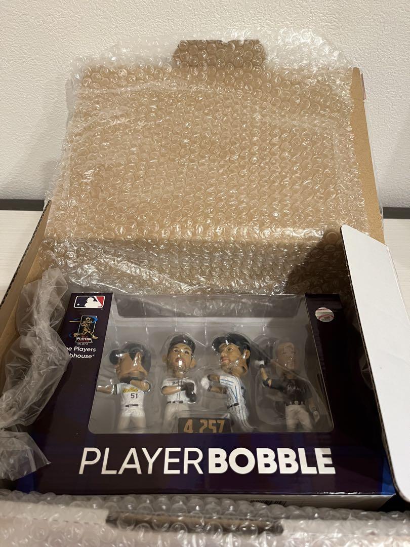 イチロー 日米通算4257安打記念ボブルヘッド 限定品 バブルヘッド MS】イチロー世界最多日米通算4257安打記念バブルヘッド人形 360
