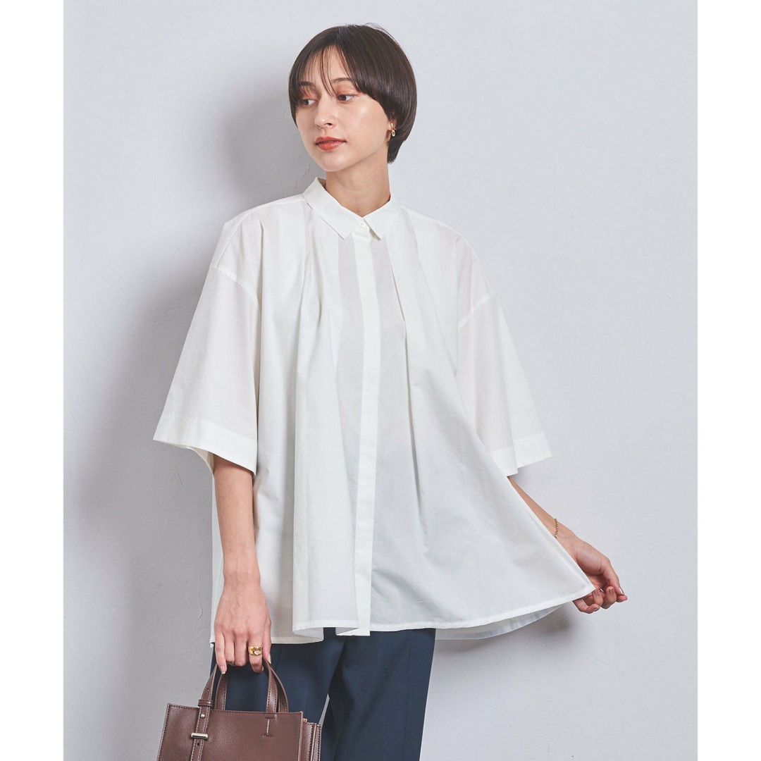 UNITED ARROWS タックフレアシャツ UNITED ARROWS（ユナイテッドアローズ）の「タック フレアシャツ