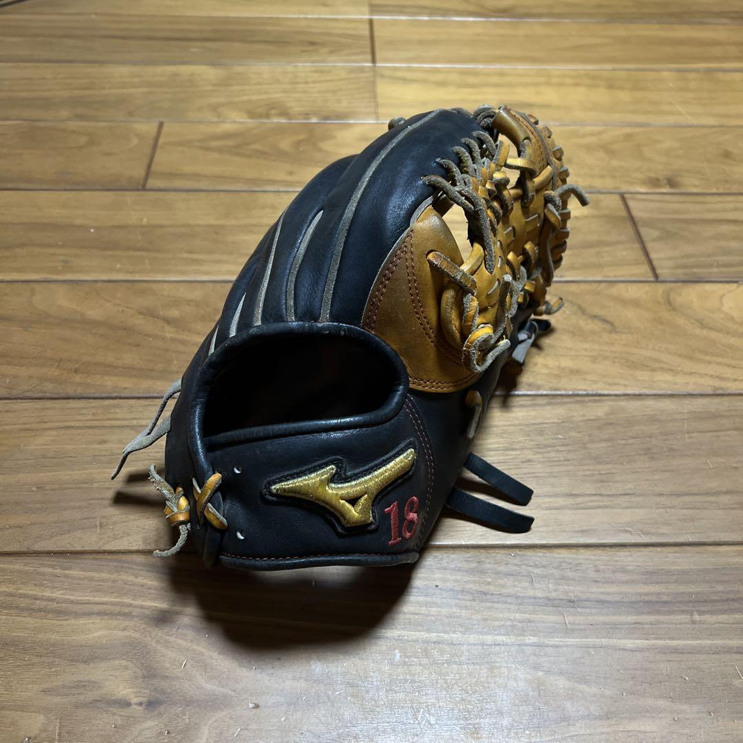 元プロ野球選手支給品 ミズノプロ内野手用グラブ 永久