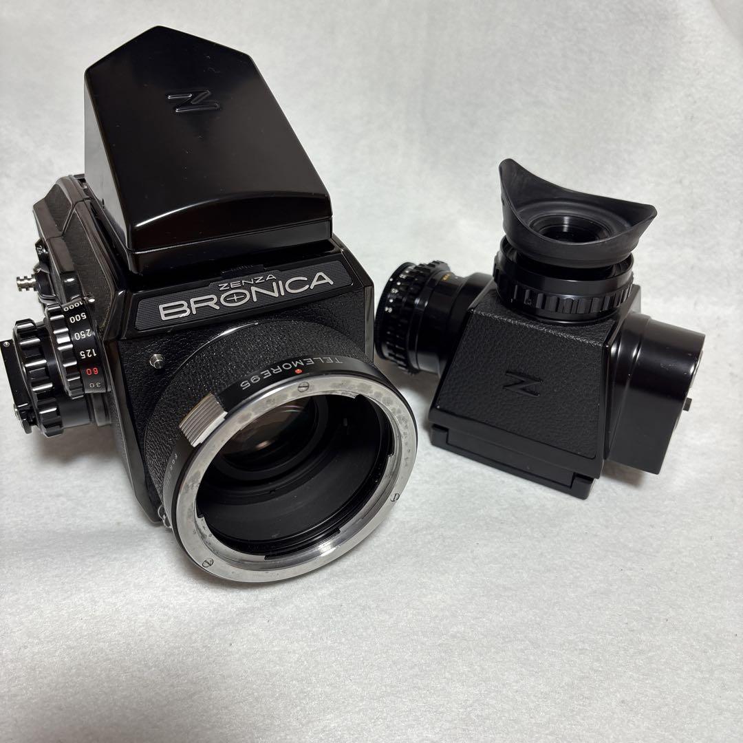Zenza Bronica フィルムカメラ ブラック Zenza Bronica フィルムカメラ ブラック（ZENZA BRONICA S2 中判