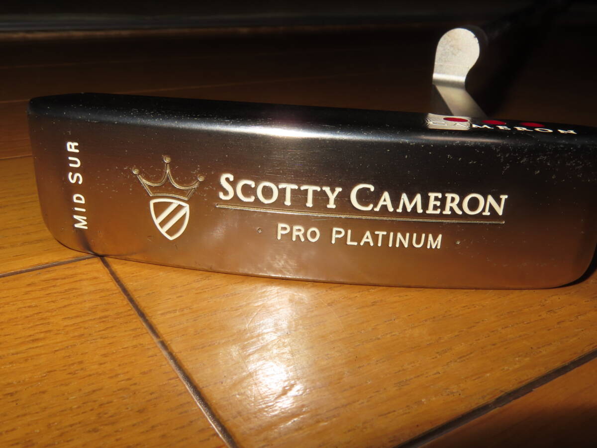 スコッティキャメロン PRO PLATINUM MID SUR パター（Scotty