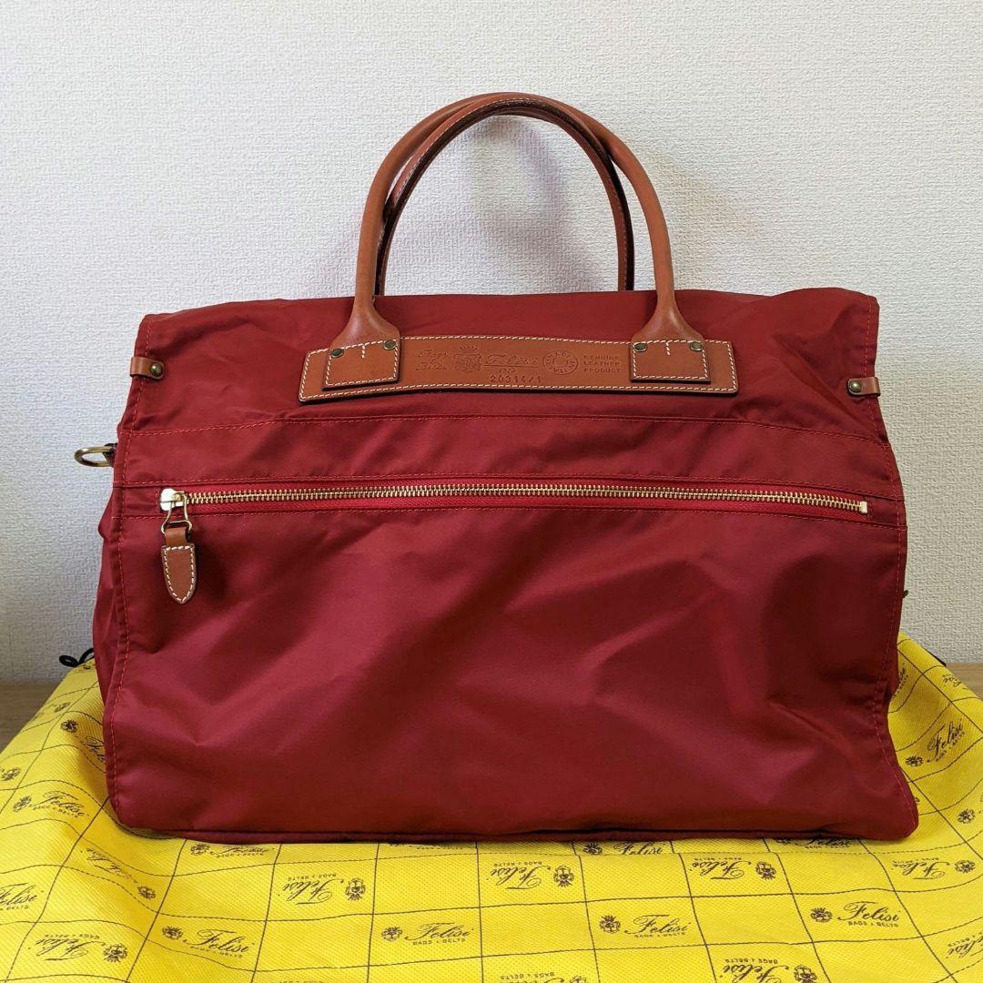 Felisi（フェリージ）ボストンバッグ P4/6 Yahoo!オークション - 美品 Felisi フェリージ ボストンバッグ