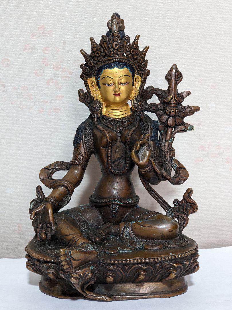 ♦チベット仏教 観音菩薩坐像 中国 古美術品 古玩 仏教美術 仏像 唐金 骨董品 61cWDckBaGL._UF894,1000_QL80_.jpg