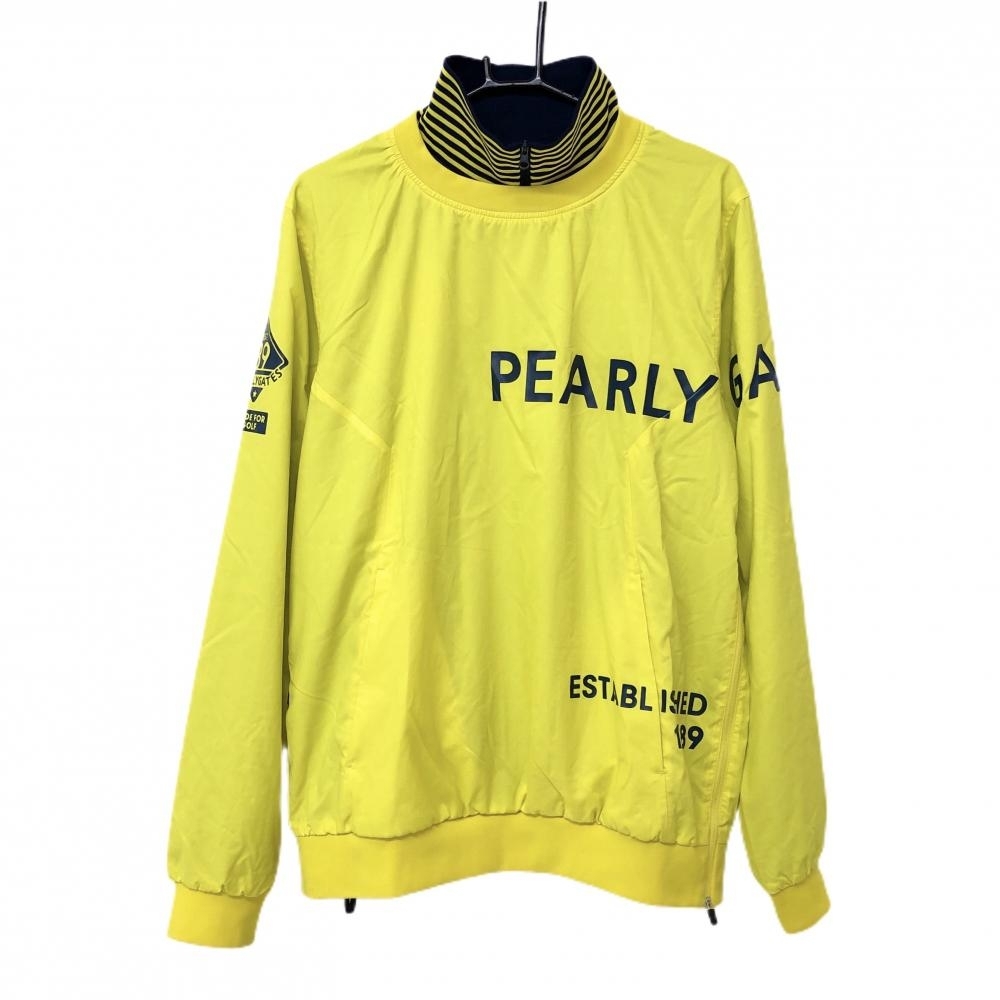美品】パーリーゲイツ ツインスニード イエロー×ネイビー 蓄熱