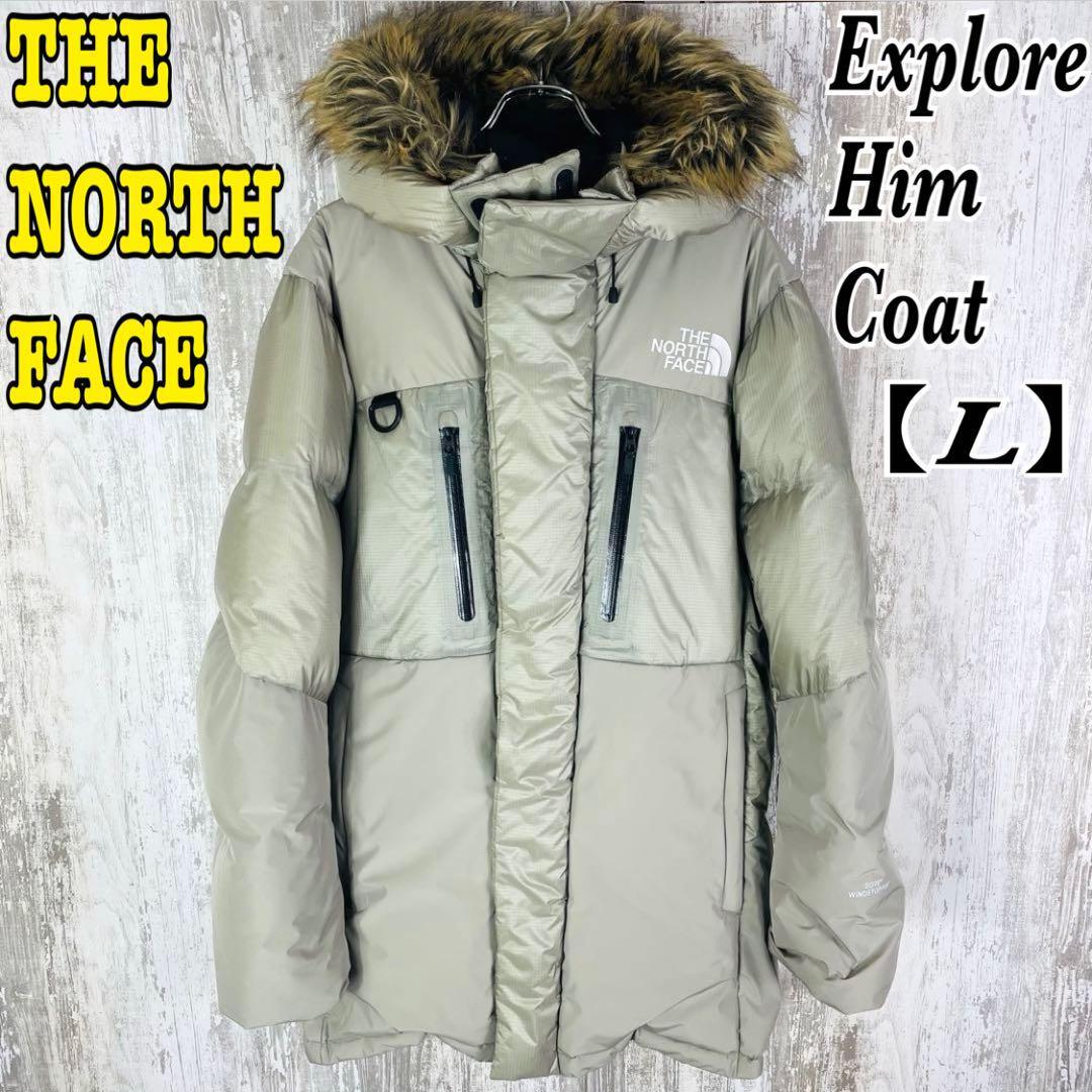 【極美品】THE NORTH FACE エクスプローラーヒムコート　グレー【L】 極美品】THE NORTH FACE エクスプローラーヒムコート グレー【L