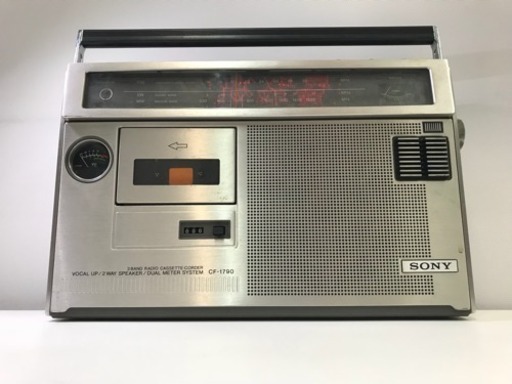 ソニー　SONY CF-1990　ラジカセ ソニーのラジカセ：CF-1990 | じんけいの修理日記