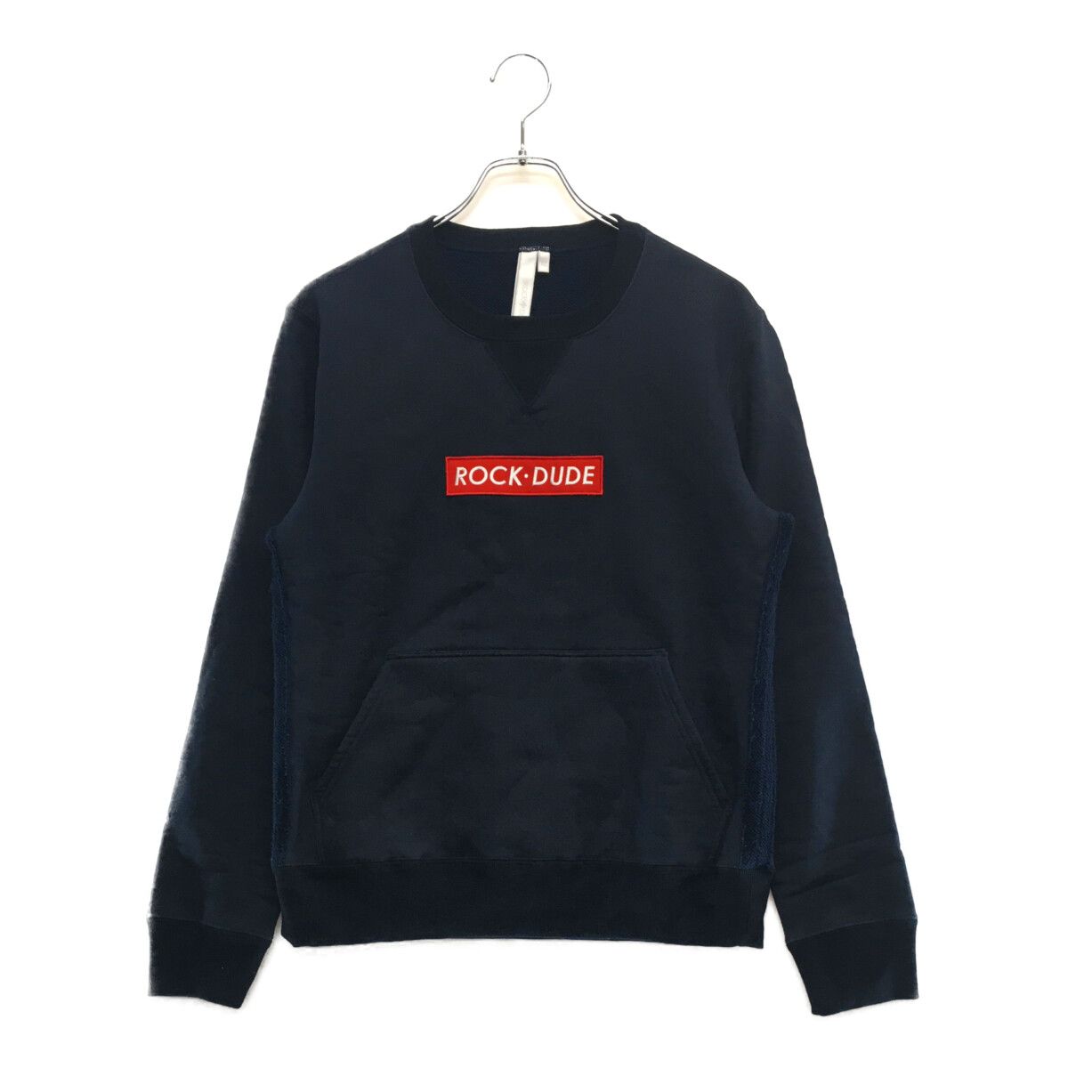 coco 未使用品 ロックデュード ROCK・DUDE メンズ スウェット (M) 02 紺 ネイビー トレーナー 未使用品 メンズ ロックデュード ROCK・DUDE スウェット (M) 02