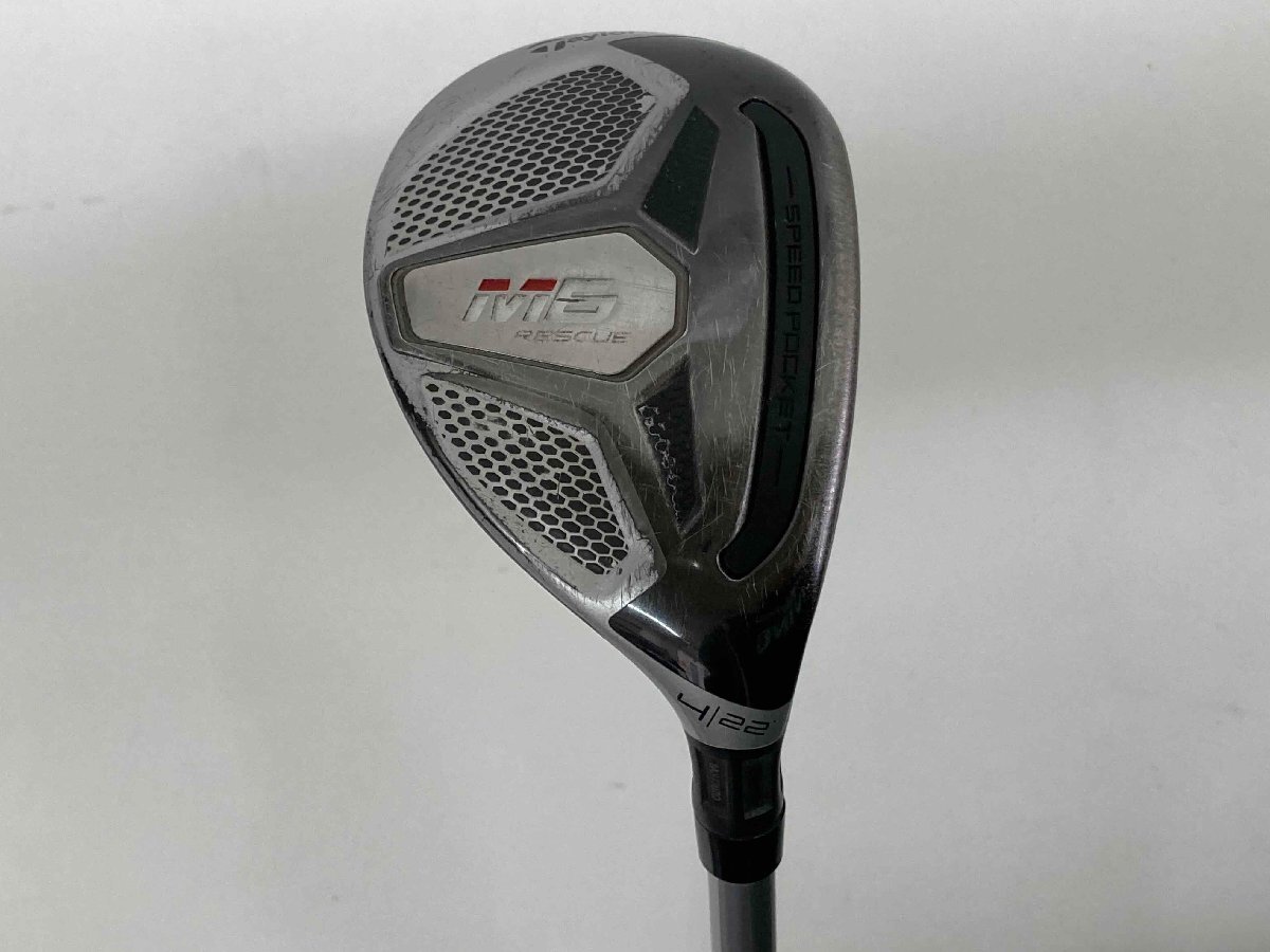 M6 ユーティリティ 6U 28度 FUBUKI TM6 フレックスS TaylorMade/M6 RESCUE #4 ユーティリティ/FUBUKI TM6(S