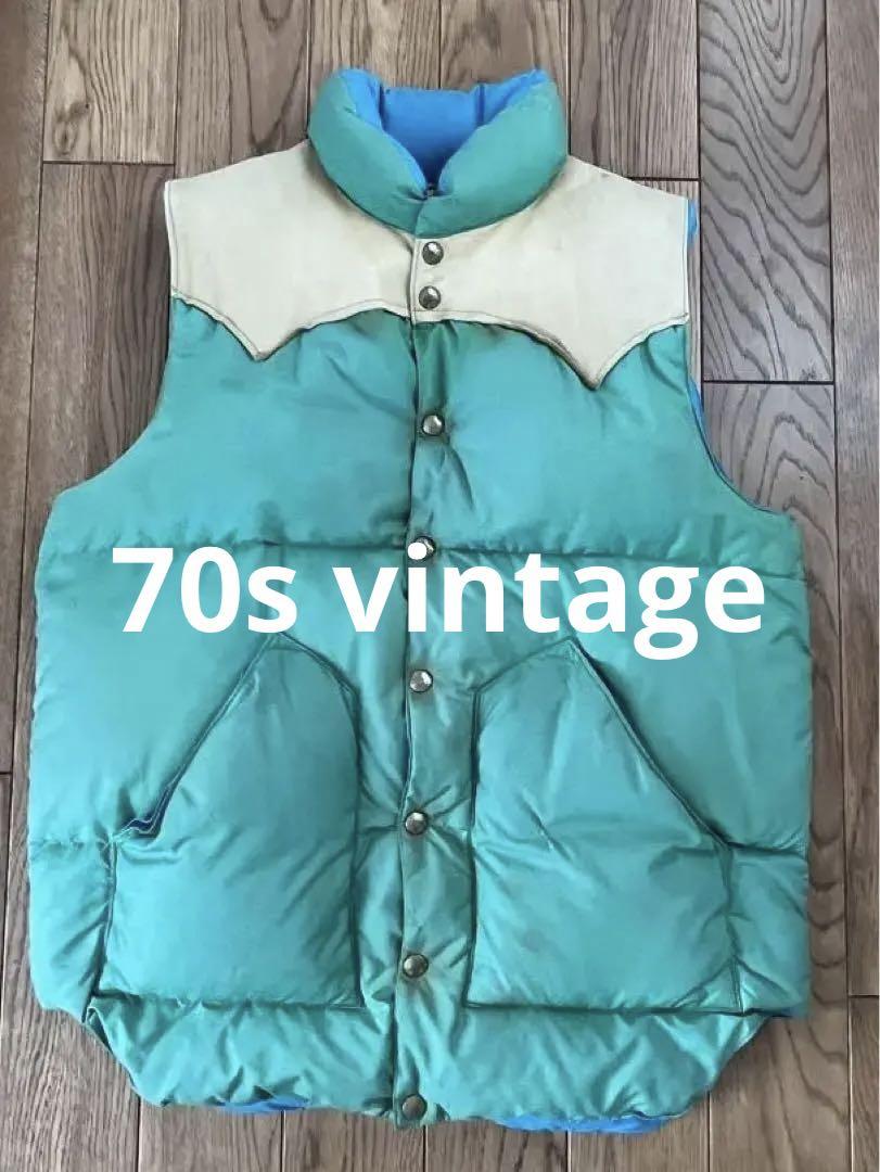 70s rocky mountain featherbed サイズ42 70s オリジナル ロッキーマウンテン フェザーベッド 42 ダウン