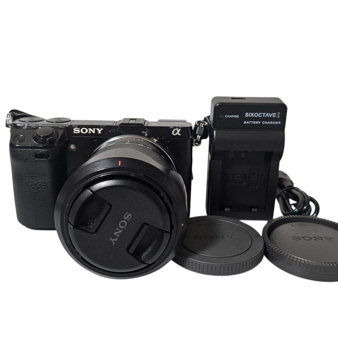 【ジャンク品】SONY NEX-6 16-50mmレンズ付き SONY NEX-6 ミラーレスカメラ E 16-50mmレンズ付き ジャンク品
