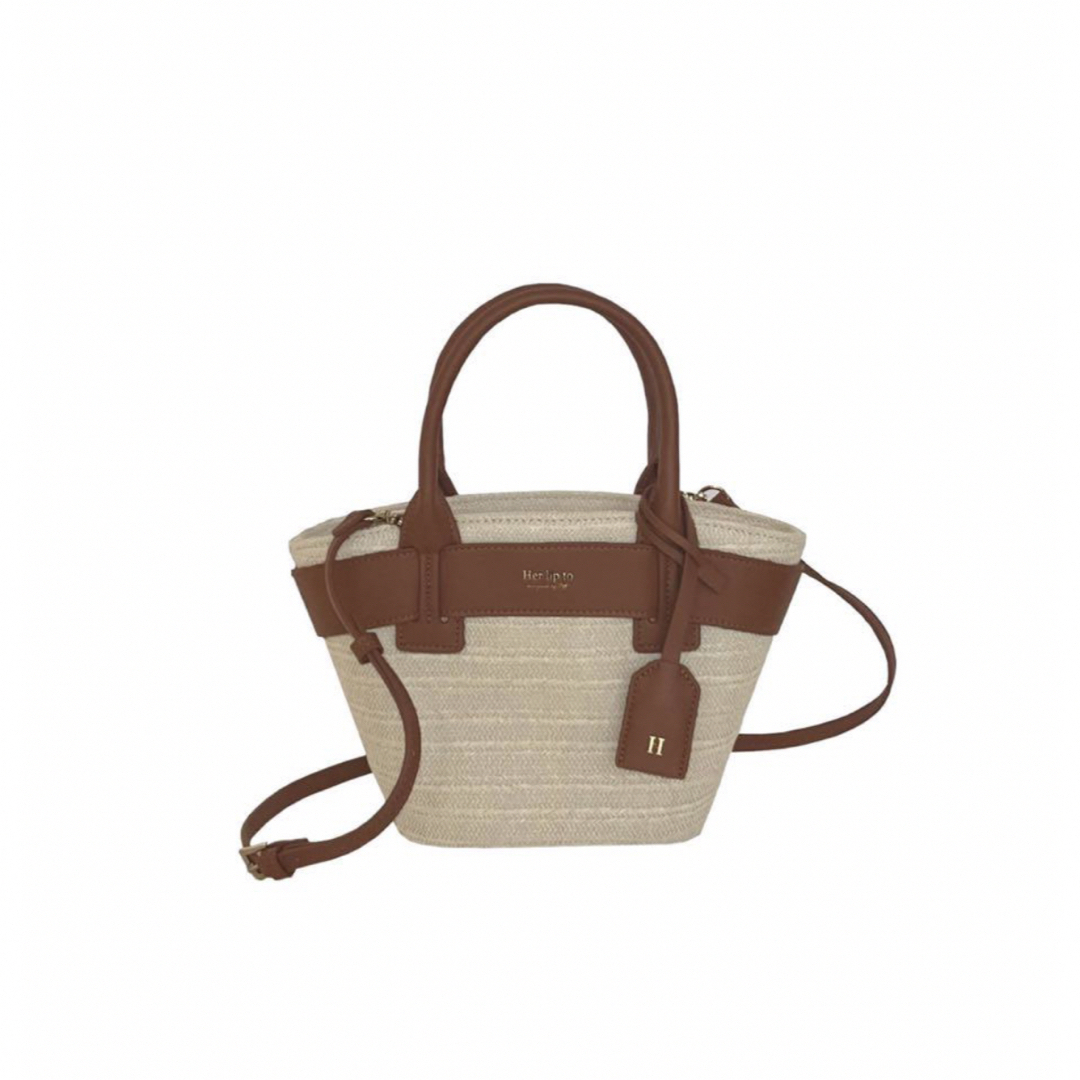 Her lip to Palma Mini Tote Bag（新色】【white】Palma Mini