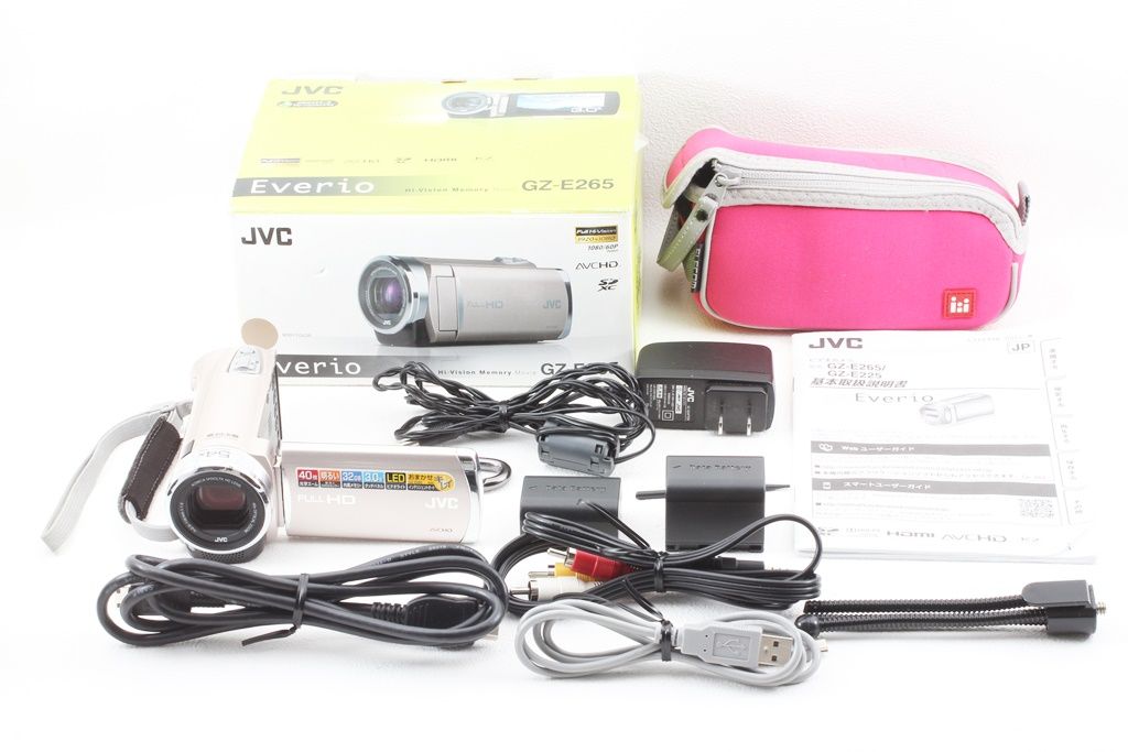 Victor JVC Everio エブリオ ビクター GZ-E265 ピンク JVC Everio GZ-E265 オークション比較 - 価格.com