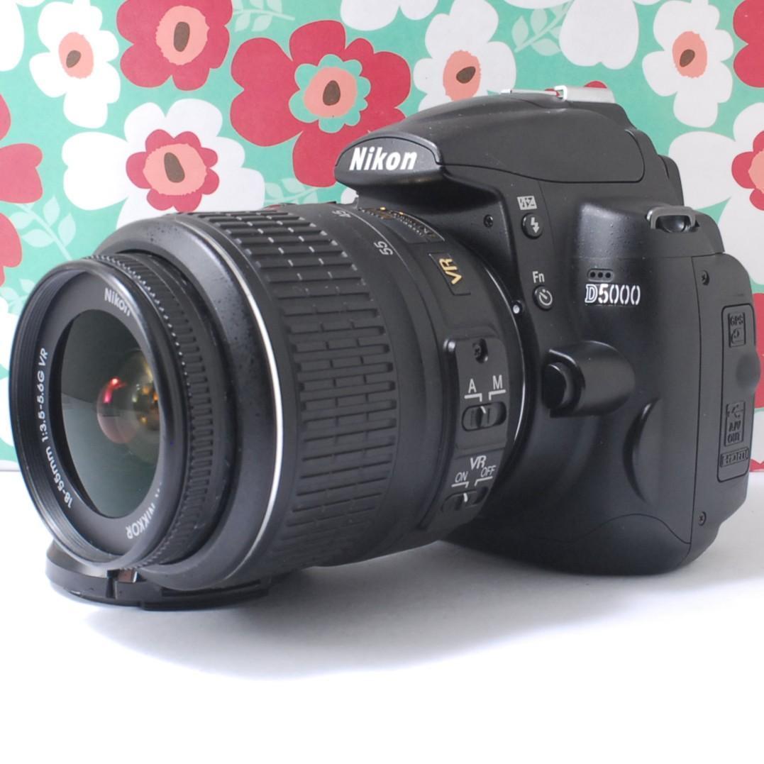 ❤初心者オススメ❤スマホ転送OK❤Nikon D5000❤自撮,動画OK