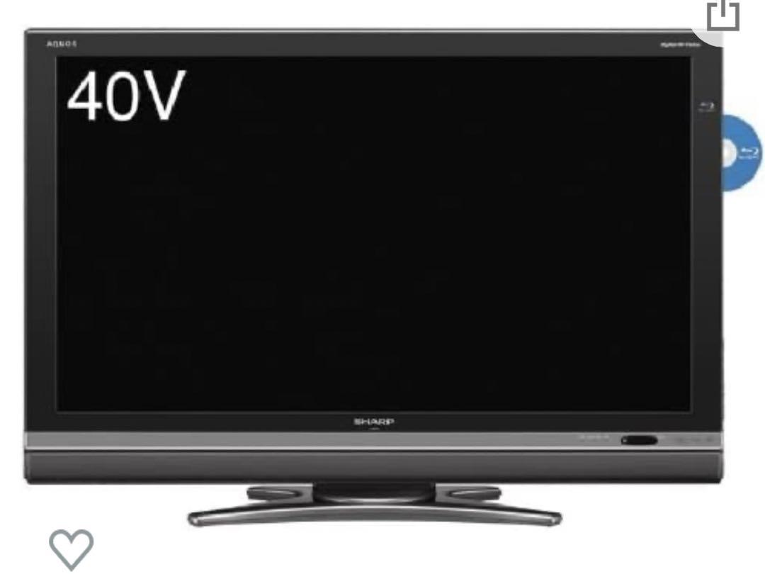 ひで SHARP LC-40DR9 Blu-ray内蔵テレビ 40インチ Amazon | シャープ 40V型 フルハイビジョン 液晶テレビ