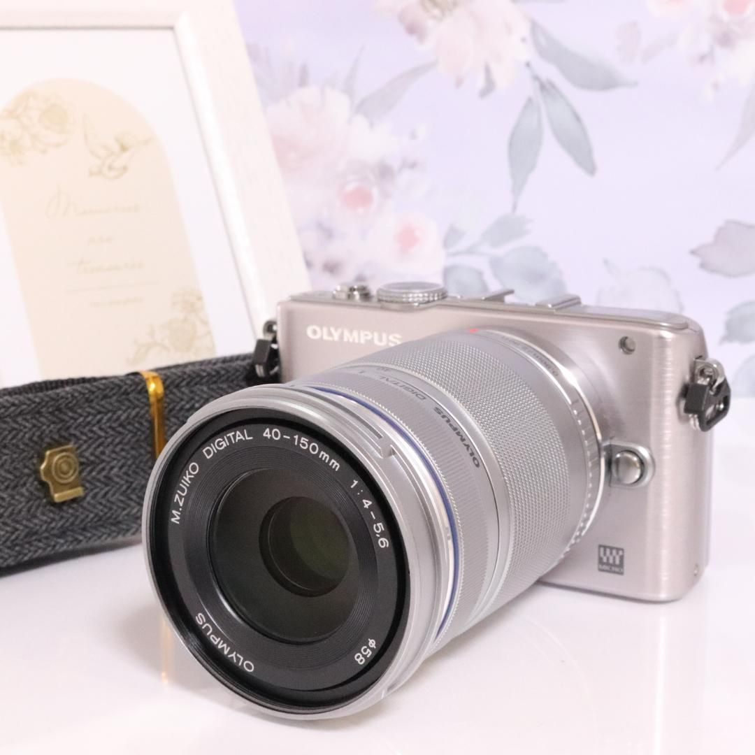 OLYMPUS オリンパス ミラーレス一眼 PEN Lite E-PL3 レンズ