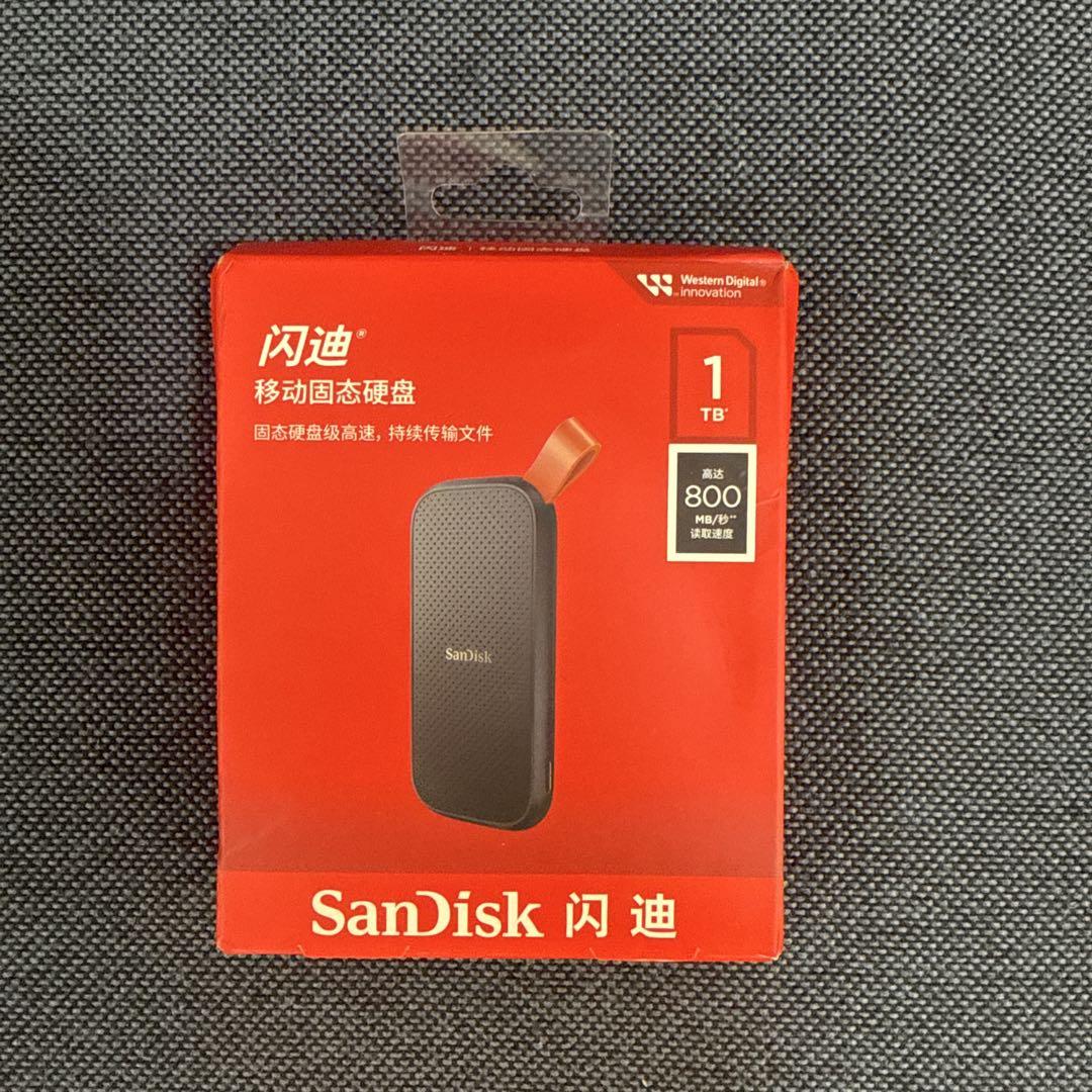 SanDisk E30 外付けSSD 1TB USB Type-C（SanDisk 1TB SSD type-c