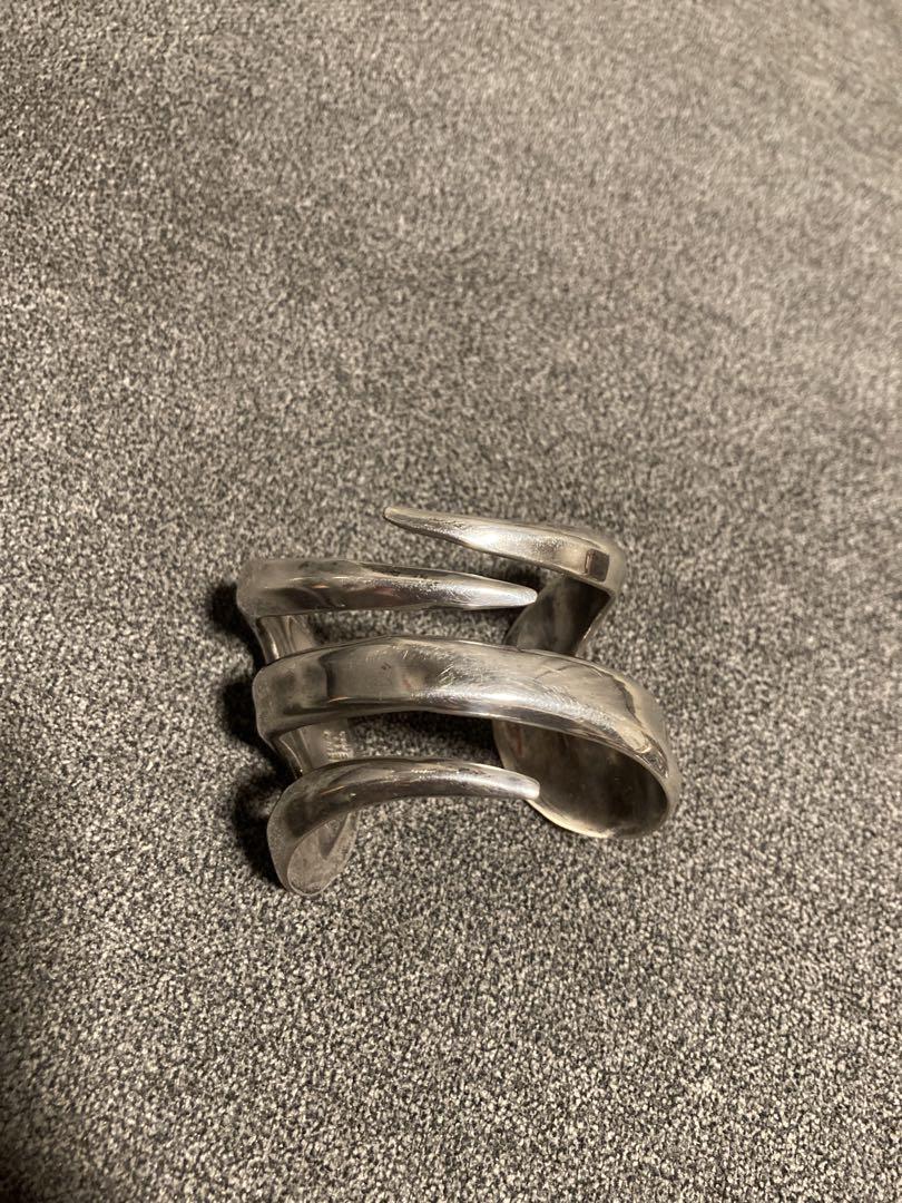メキシコシルバー バングル （Mexico vintage silver bangle