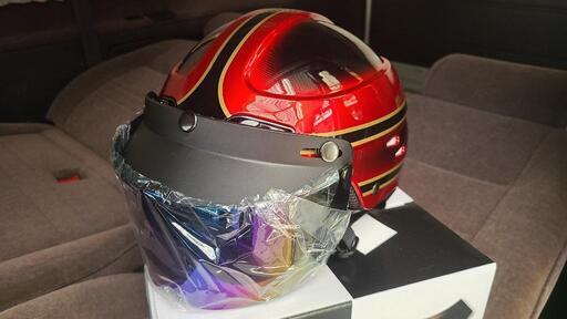 沖縄限定 ヤールーヘルメット限定カラーヴィンテージ 赤 青 黒