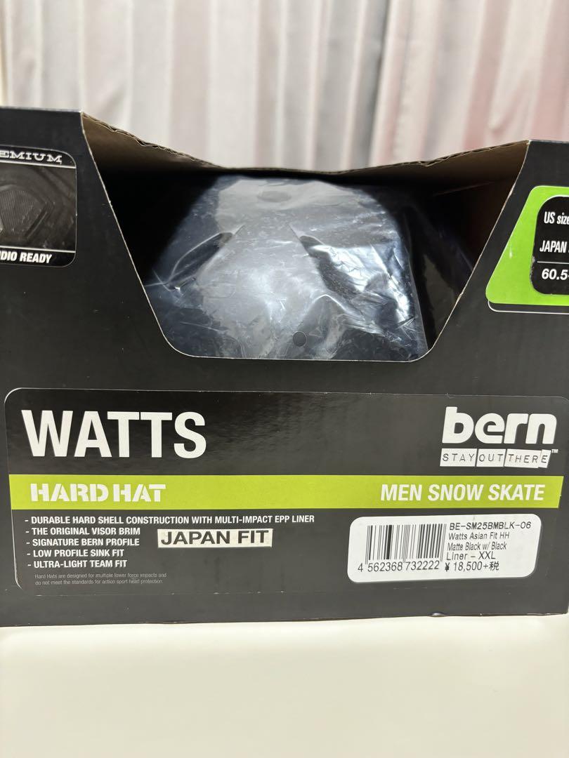 bern TEAM WATTS ヘルメットサイズ：XXL(日本サイズ：L) 楽天市場】BERN ヘルメット バーン TEAM WATTS チーム ワッツ BE