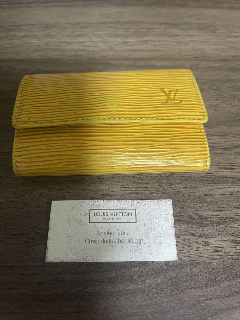 Louis Vuitton ルイヴィトン 6連キーケース エピ イエロー（開放