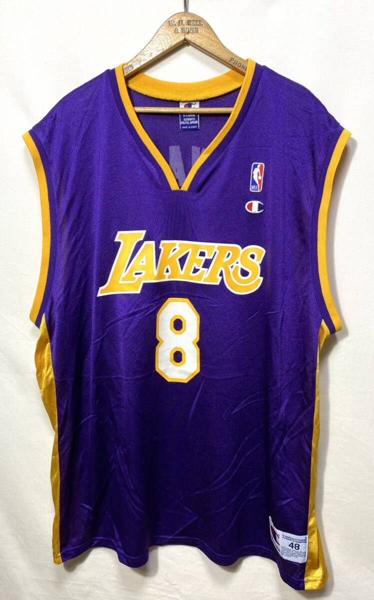 □ 90s ビンテージ Champion チャンピオン NBA LAKERS