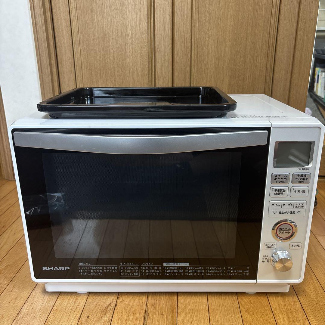SHARP オーブンレンジ 美品】 SHARP オーブンレンジ RE-SS8X 角皿(中古】rm0149