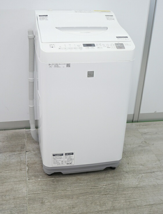 シャープ製/2018年式/5.5kg/洗濯乾燥機/ES-T5E5-KW （送料・設置
