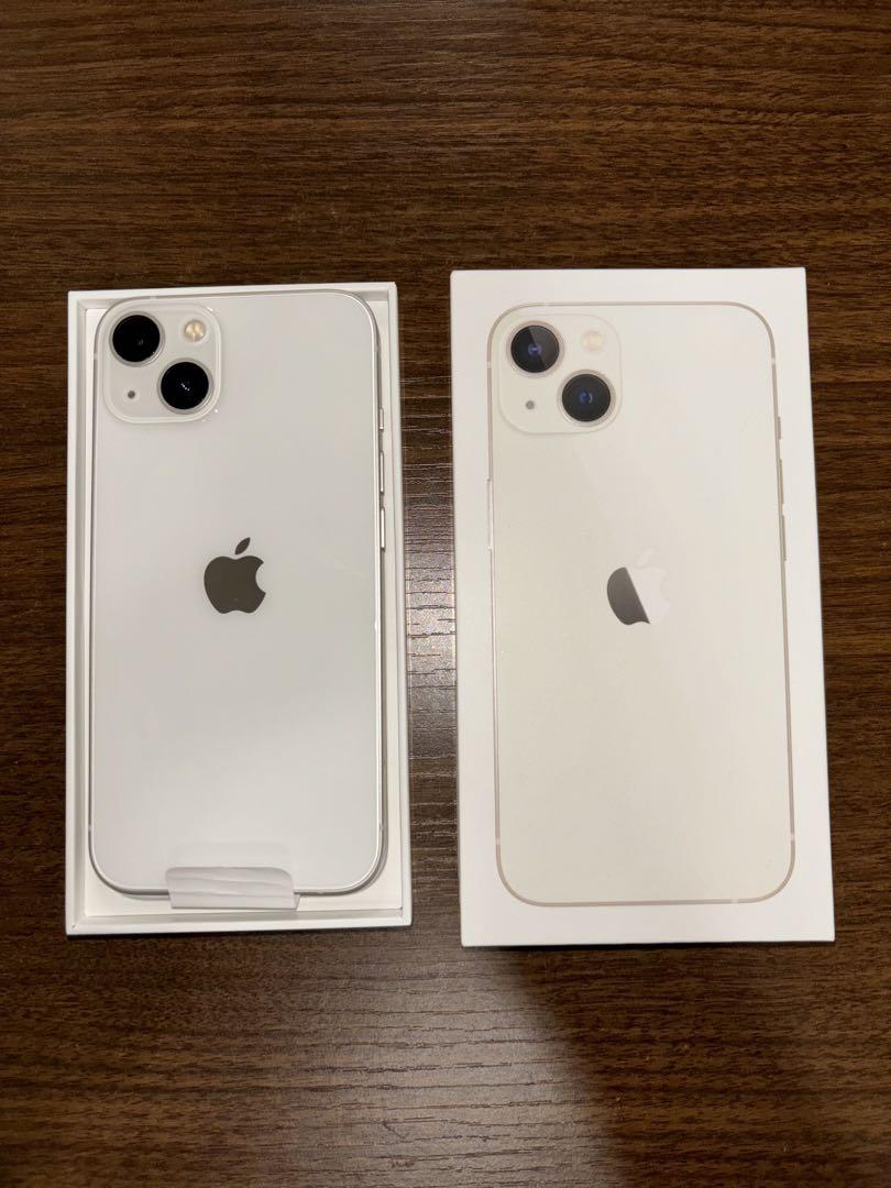 iPhone13 128GB ホワイト　バッテリー88% 最終値下げiPhone 13ホワイト128GBバッテリー100%SIMフリー 残債