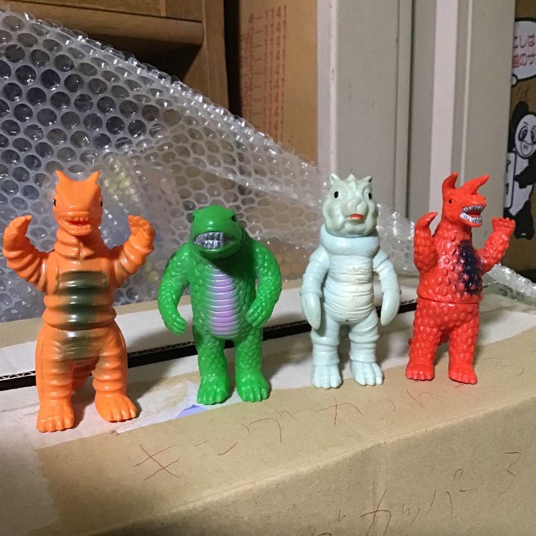 ブルマアク ミニソフビ マグマ大使怪獣セット バラ売り不可