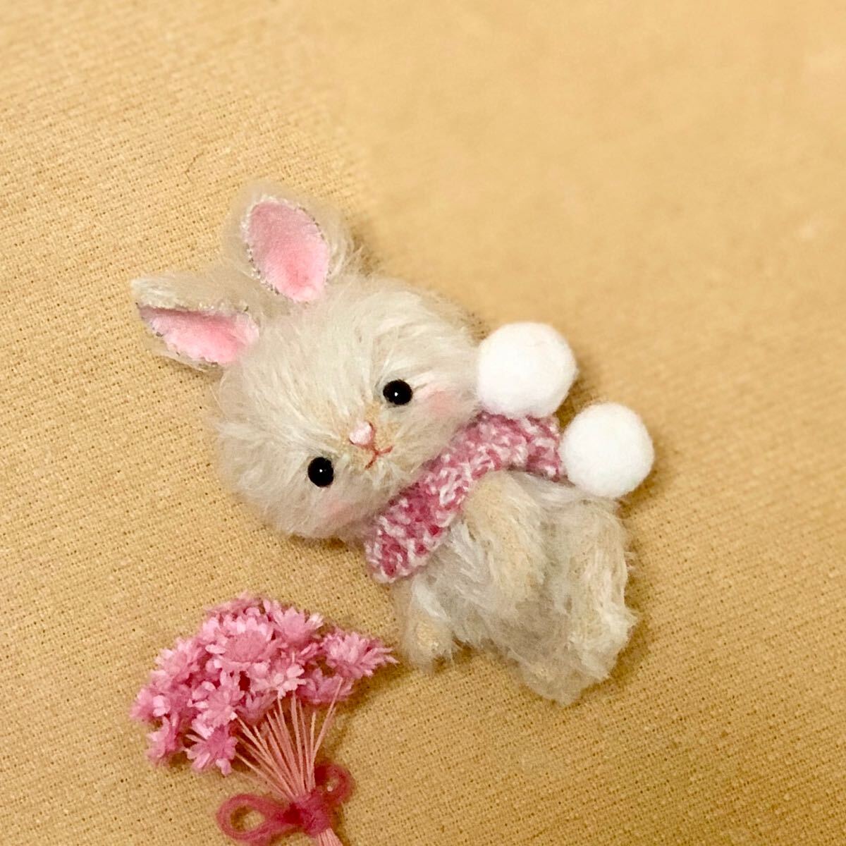 うさぎちゃん 可愛いうさぎ ハンドメイド ぬいぐるみ テディベア