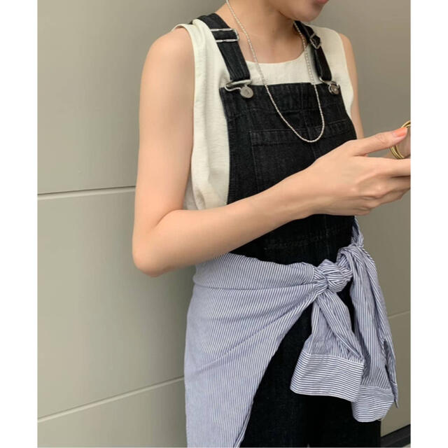 SALE★新品★ SHENERYシーナリーデニムオーバーオール ブラック 新品 SHENERY デニムサロペット シーナリー ブラック 36 - メルカリ