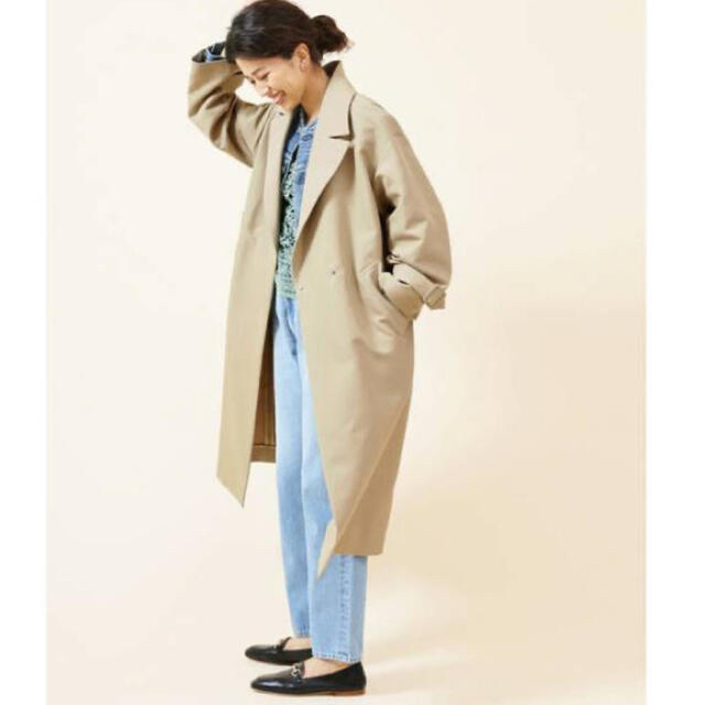 IENA (イエナ) コットンWクロスオーバーチェスターコート