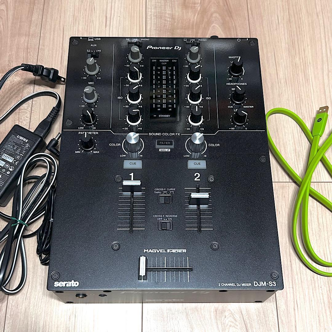 Pioneer DJミキサー DJM-S3 serato PCDJ対応 Pioneer DJミキサー DJM-S3 serato PCDJ対応（Pioneer新商品